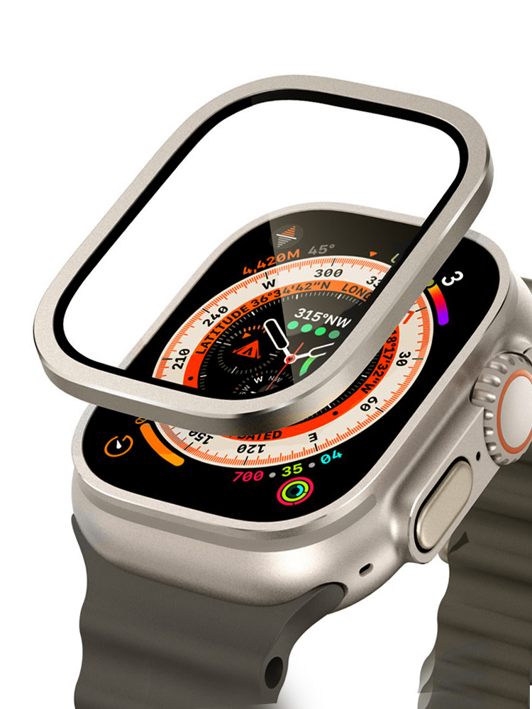 Smartwatch Watch Accessories For Women - Apple Watch Ultra 49mm 티타늄 금속