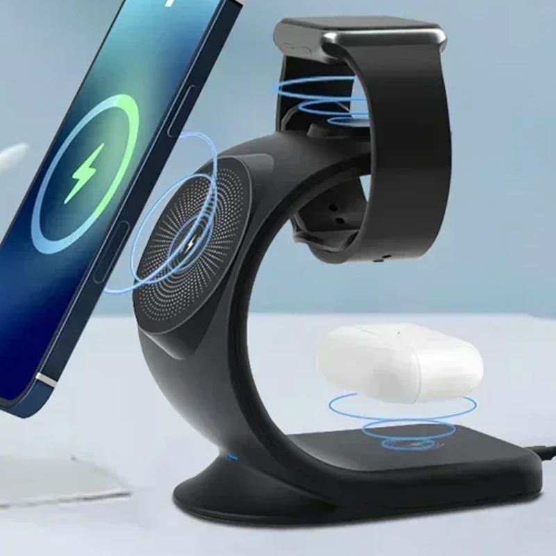 Wireless Charger Watch - 마그네틱 무선 충전기 3 in 1