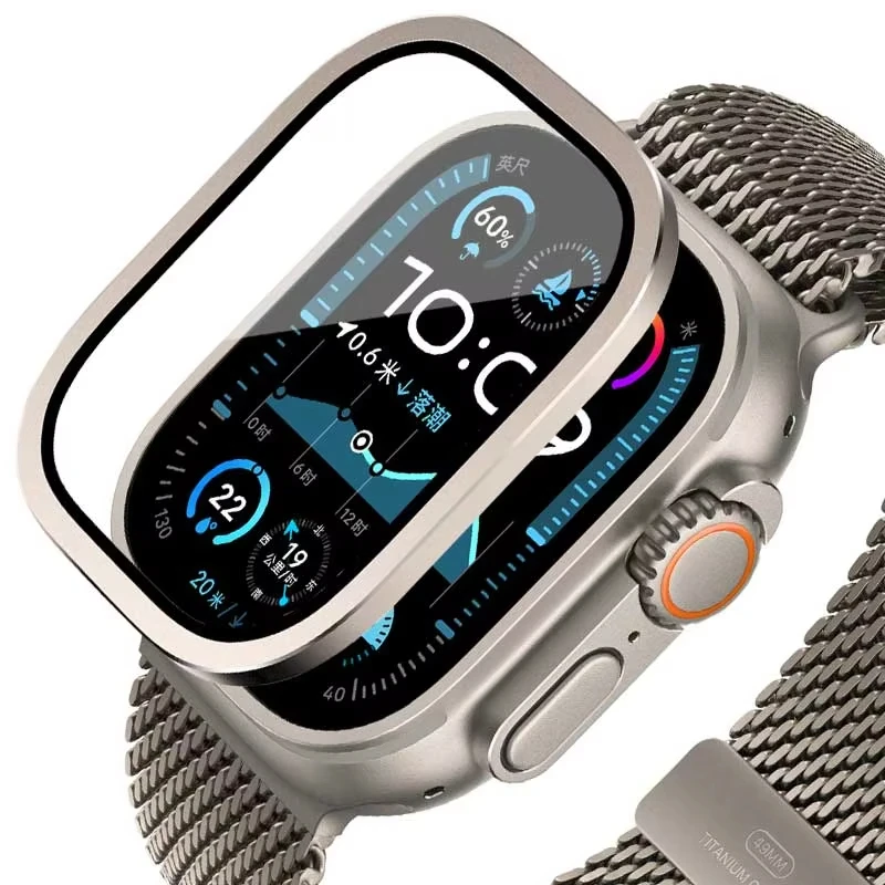 Smartwatch Watch Accessories For Women - Apple Watch Ultra 49mm 티타늄 금속