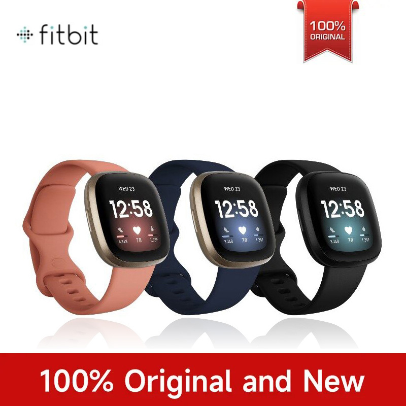 Smartwatch X - 핏빗 버사 3 동기부여 건강 피트니스
