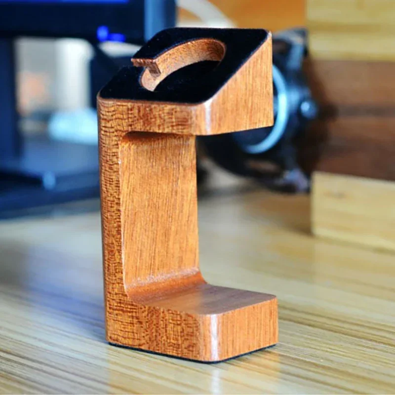 나무 애플 워치 충전기 스탠드, 스마트 워치 데스크탑  - Smartwatch Watch Accessories 리뷰 및 가격