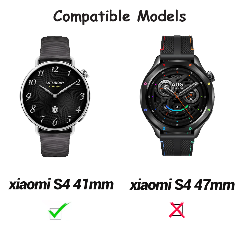 샤오미 워치 S4 41mm용 18mm 꼬임 자석 버클  - Smartwatch Watch Accessories For Women 리뷰 및 가격