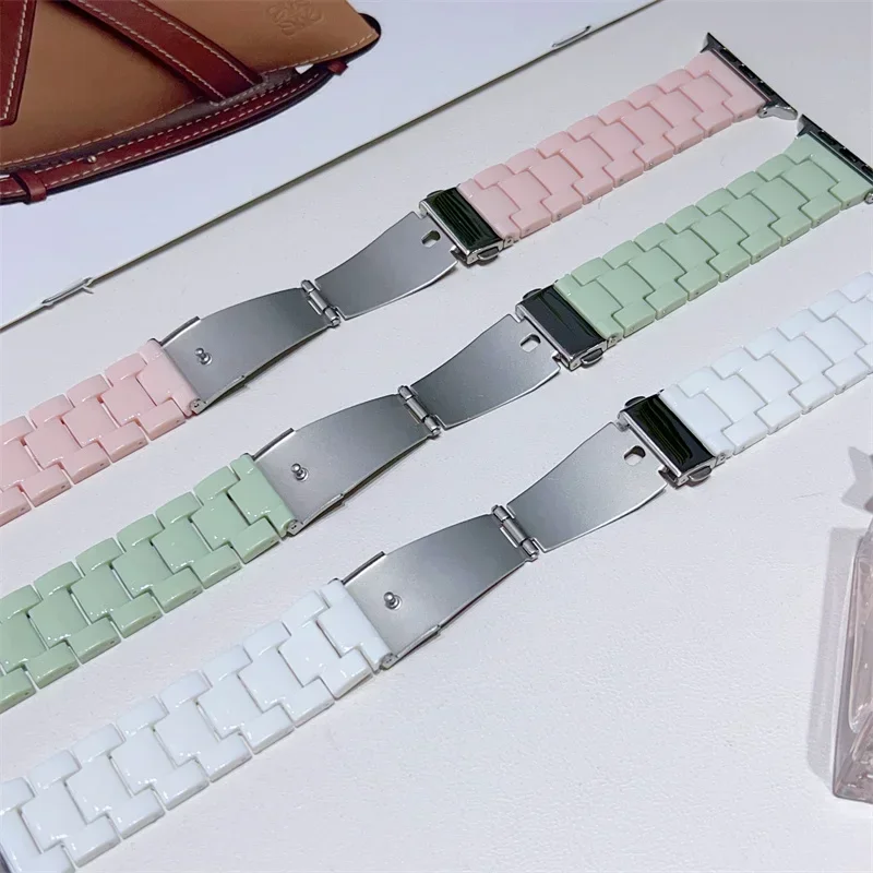 시계 스트랩 + 케이스 + 유리 apple 시계 밴드  - Smartwatch Watch Accessories For Women 리뷰 및 가격