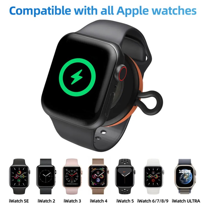 미니 타입 C 스마트 워치 무선 충전기 휴대용 키체인  - Smartwatch Watch Accessories 리뷰 및 가격