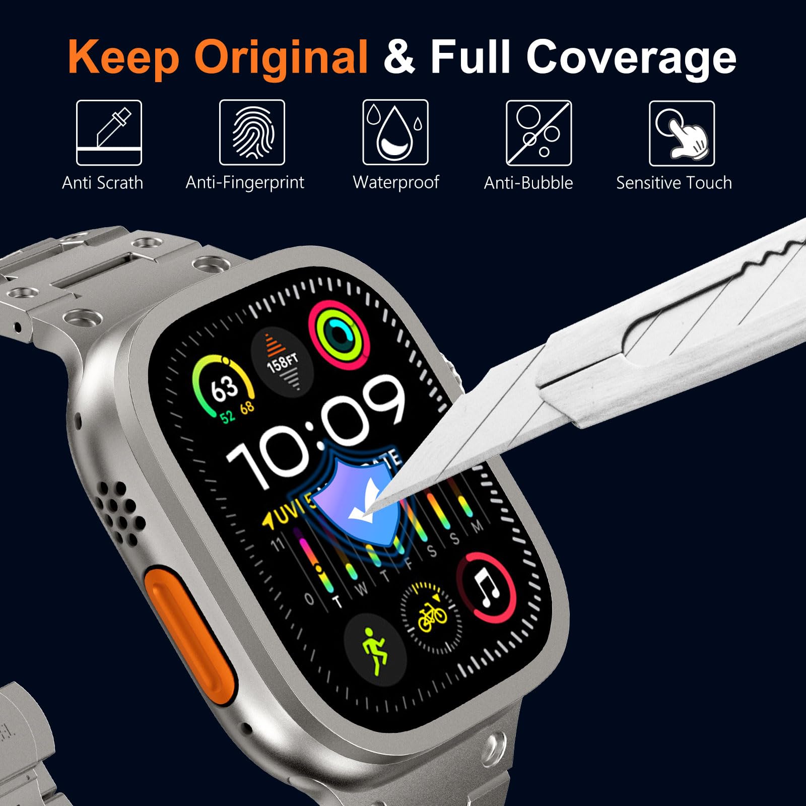 Apple Watch Ultra 49mm 티타늄 금속  - Smartwatch Watch Accessories For Women 리뷰 및 가격