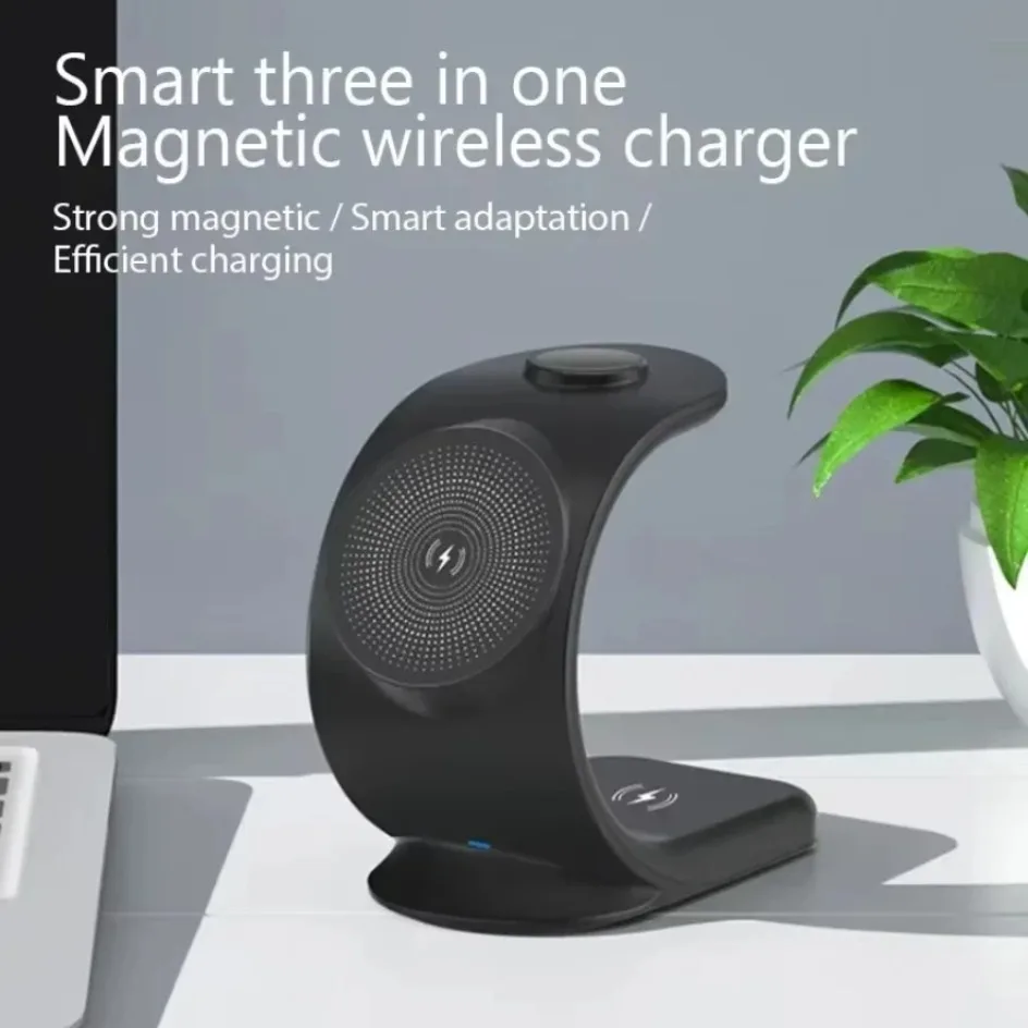 마그네틱 무선 충전기 3 in 1 고속 충전 스테이션  - Wireless Charger Watch 리뷰 및 가격