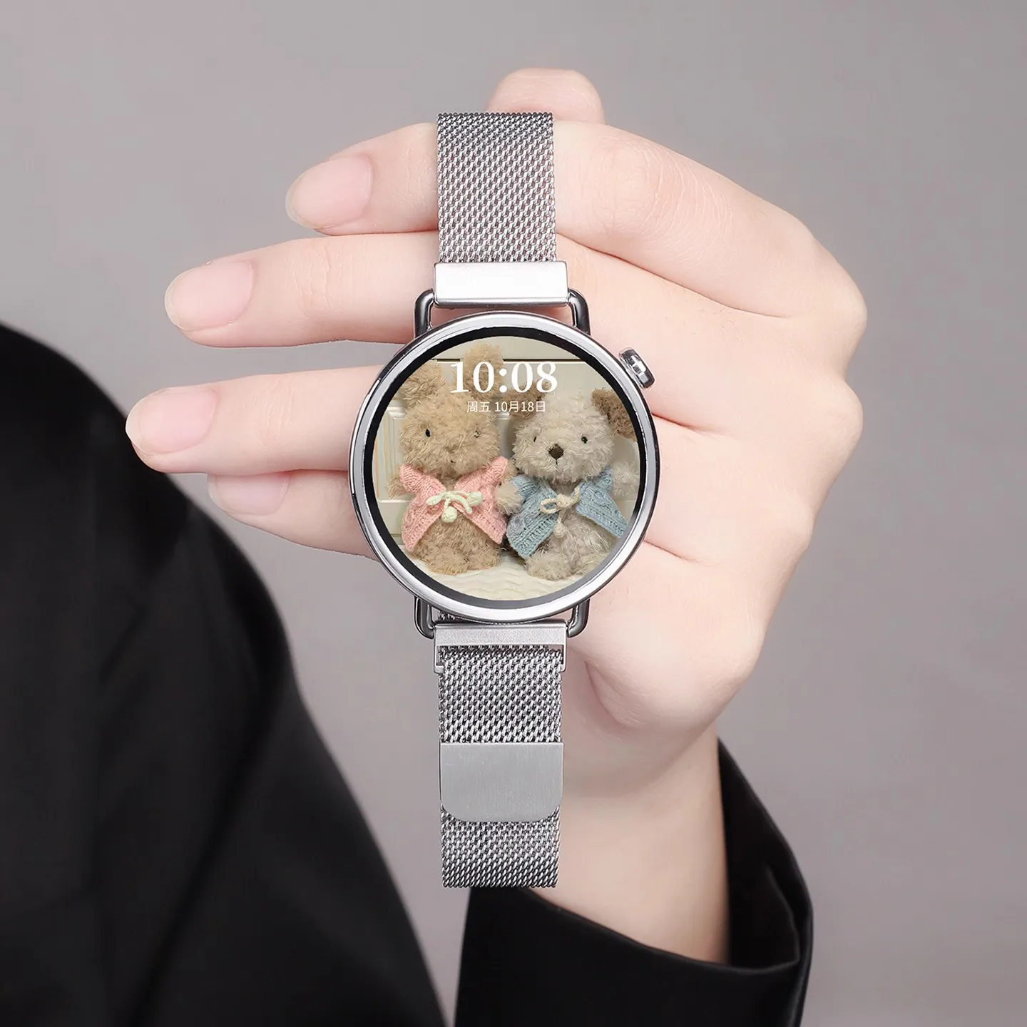 샤오미 워치 S4 41mm용 18mm 밀라니즈 루프 스 - Smartwatch Watch Accessories For Women 리뷰 및 가격