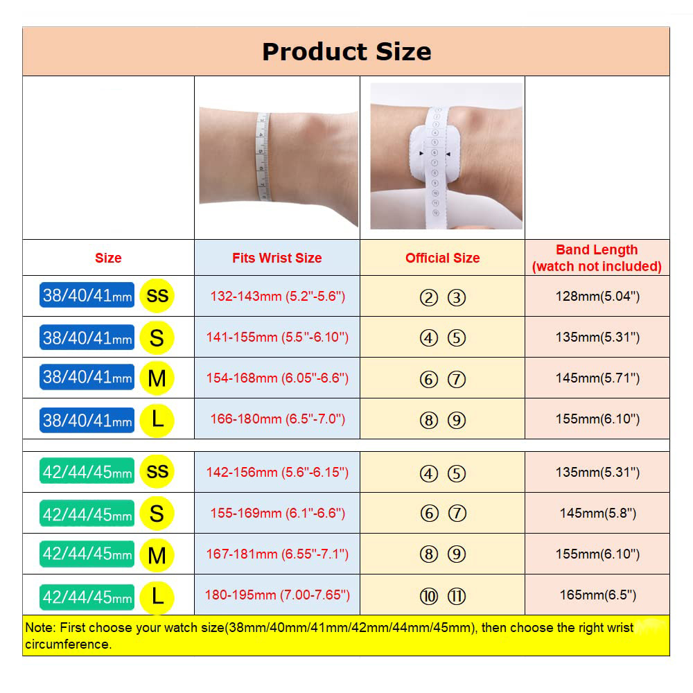 Apple Watch 밴드 용 스트랩 44mm 40mm - Solo Loop Strap 리뷰 및 가격