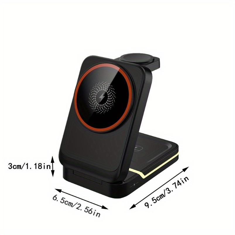 3 in 1 마그네틱 접이식 여행용 고속 무선 충전기  - Wireless Charger Watch 리뷰 및 가격