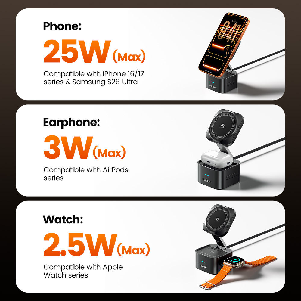 투키 QI2.2 25W 무선 충전기 아이폰 17 16  - Wireless Charger Watch 리뷰 및 가격