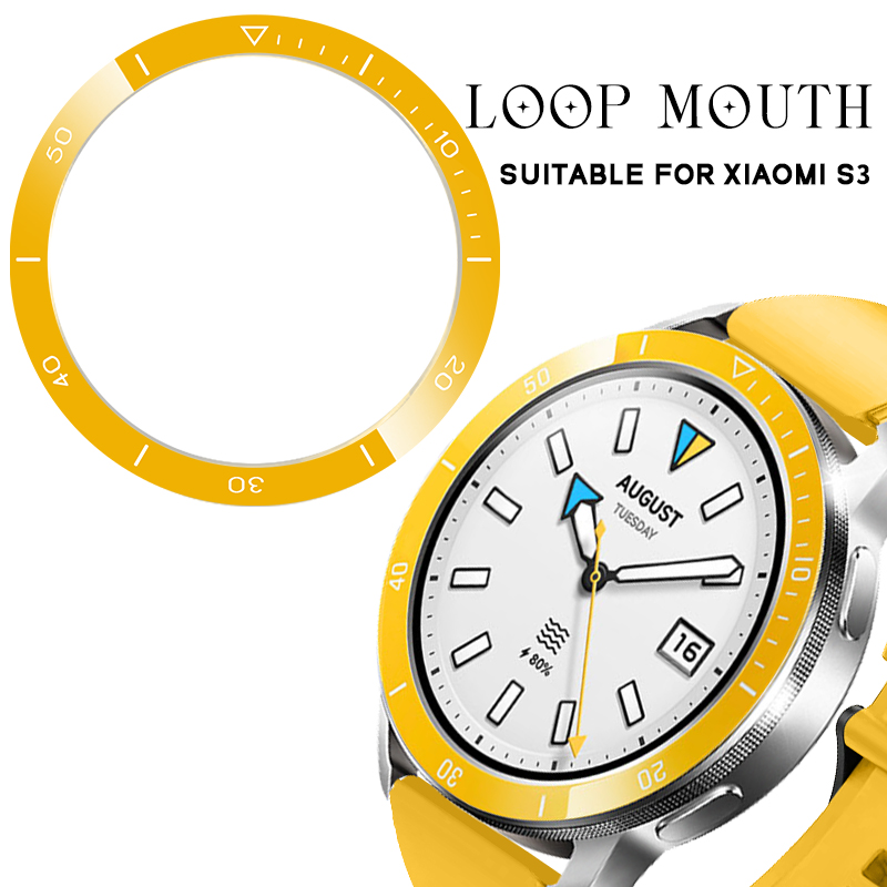 Xiaomi Watch S3 S4 용 베젤 링 Xiao - Xiaomi Smartwatch Accessories 리뷰 및 가격