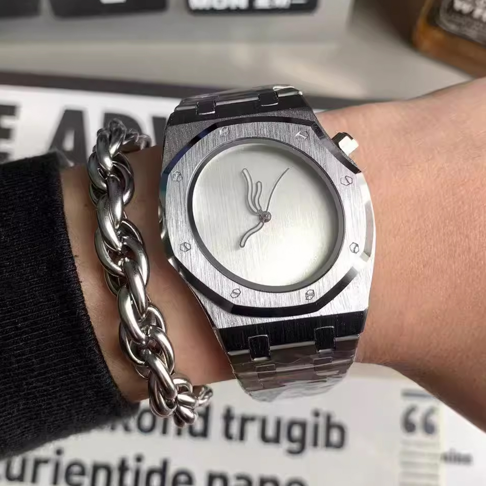 새로운 Y2K 스타일 남성용 시계, 트위스트 팔각형 디 - Smartwatch Instagram 리뷰 및 가격