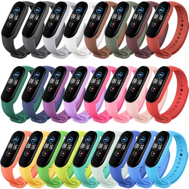 샤오미 미 밴드 7, 6, 5, 4, 3, 실리콘 팔찌 - Smartwatch Watch Accessories For Women 리뷰 및 가격
