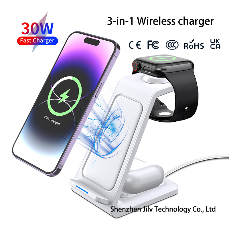 15W 3 in 1 무선 충전 스탠드 독 아이폰 삼성  - Watch Charger Cable 리뷰 및 가격